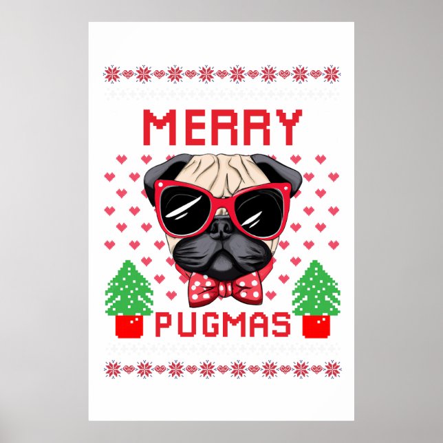 God Pugmas! Affisch (Framsidan)
