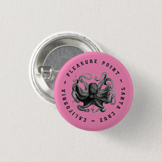 God punkt, Santa Cruz Octopus Pinback Button Knapp