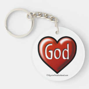 GOD Red eart