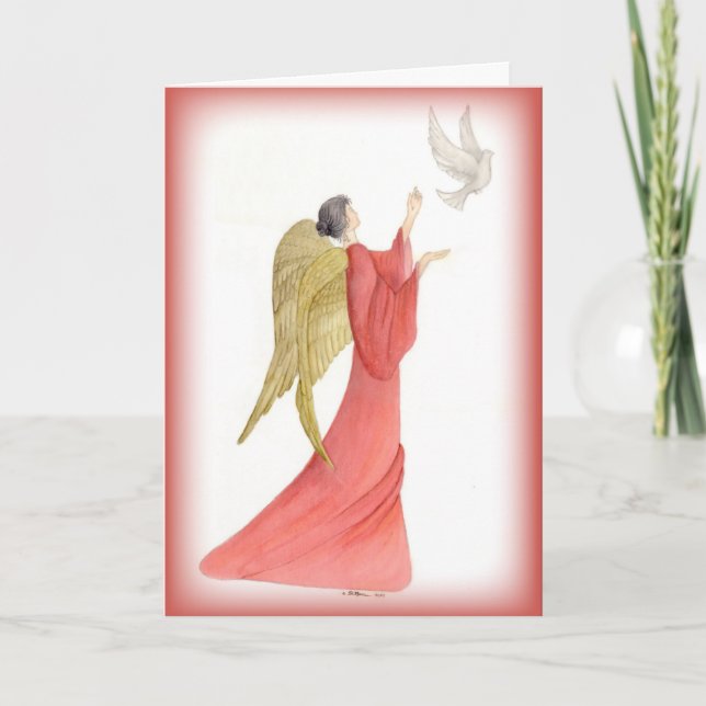 God Religiösa, julkort Helgkort (Framsida)