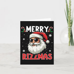 God Rizzjul barn tonåringar skola rolig jul Sa Kort
