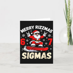 God Rizzmas Sigmas Tomte 67 Sex Sju Kort