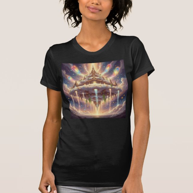 God’s Infinite Bank Divine Abundance Realm Art T Shirt (Framsida)