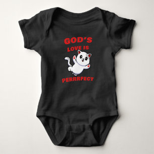 GOD:s Kärlek är Perrfect Kids Vuxen Kitten Faith T Shirt