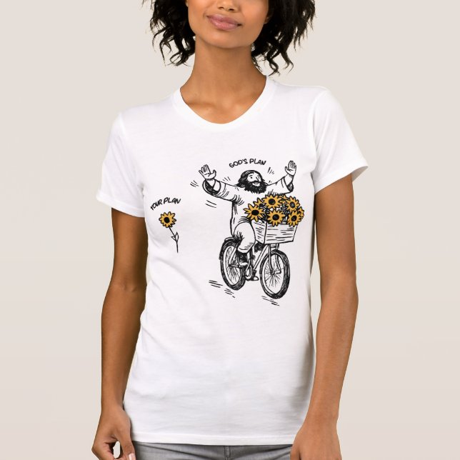 God’s Plan vs Your Plan T Shirt (Framsida)