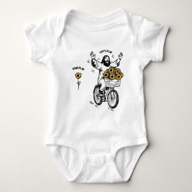 God’s Plan vs Your Plan T Shirt (Framsida)