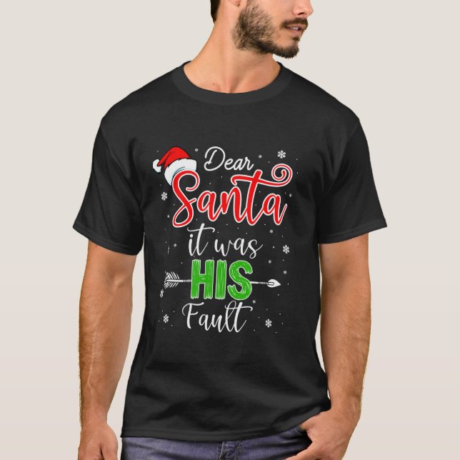 God Santa Par, det var hans fau T Shirt (Framsida)