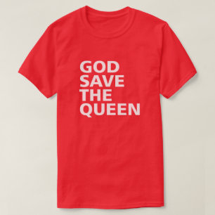 GOD SAVE THE QUEEN TRÖJA
