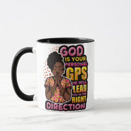 God Says I AM Black Christian Women Melanin Sista Mugg