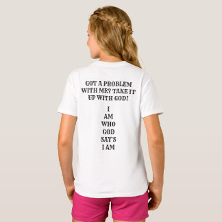 GOD SKAPAT OCH DESIGNADE MIG MODE OCH MER T SHIRT