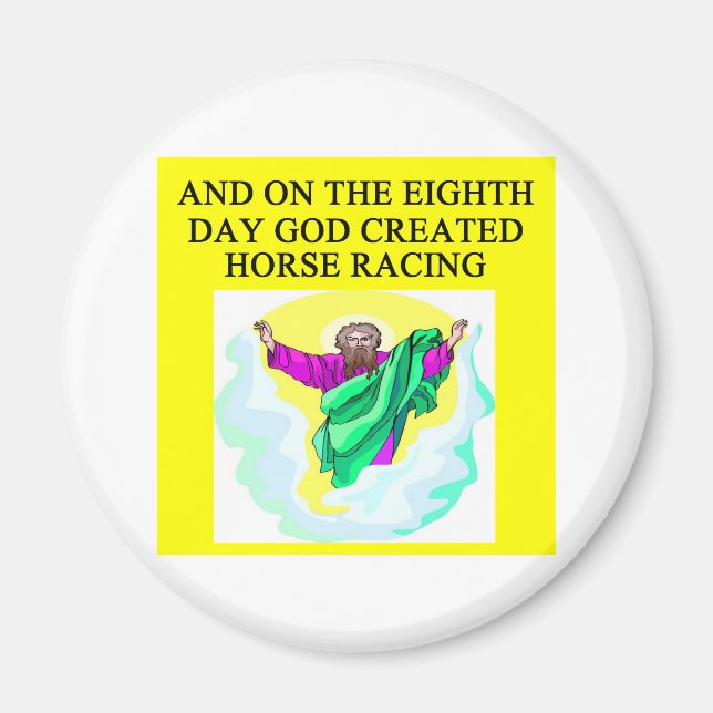 God skapat tävla av häst magnet (Framsidan)