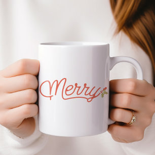 God skripttypografi - Julens Personlig Jumbo Mugg