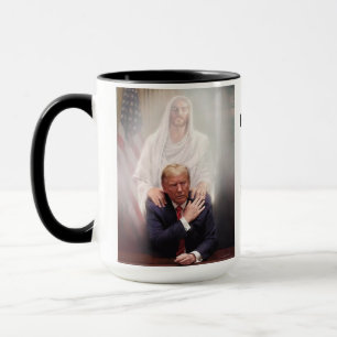 GOD SKYDDAD PRESIDENT TRUMP FÖR ATT SKYDDA AMERIKA MUGG