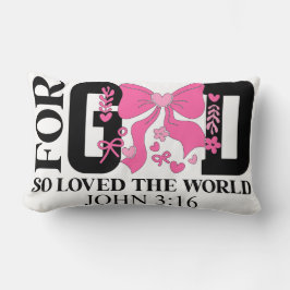 God So Loved John 3:16 Scripture Lumbarkudde