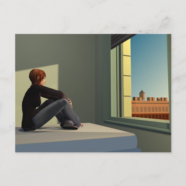 God sol vykort (Framsida)