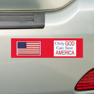 God Spara America Bildekal