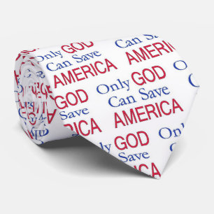 God Spara America Tie Slips
