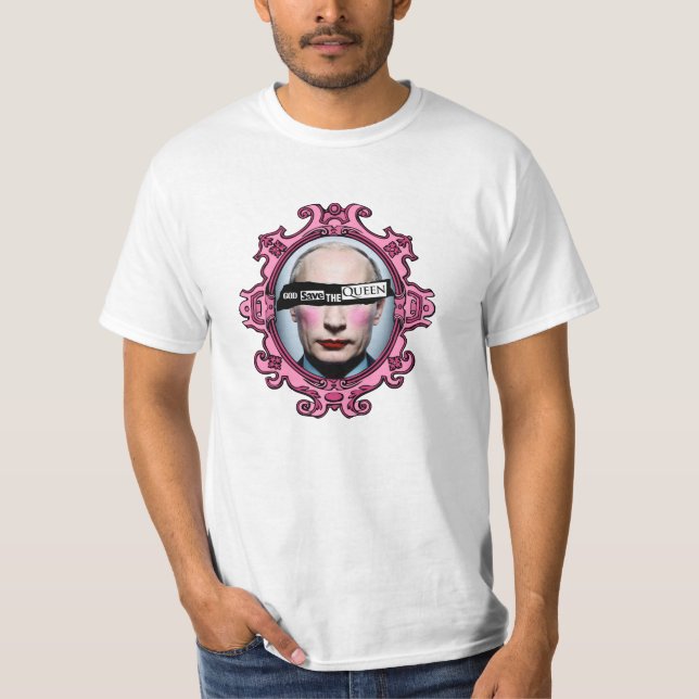 God Spara Putin T Shirt (Framsida)