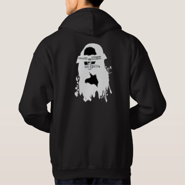 GOD_SPARA_THE_MONA_LISA HOODIE (Baksida)