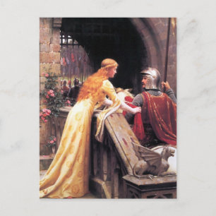 God Speed av Edmund Blair Leighton Vykort