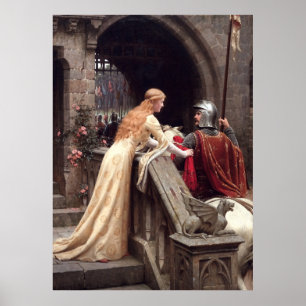 God Speed av Edmund Leighton Poster