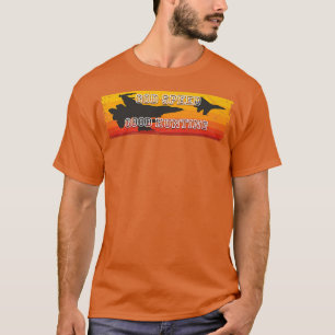 God Speed, Bra HuntingFighter Jet Miltary Aircraf T Shirt