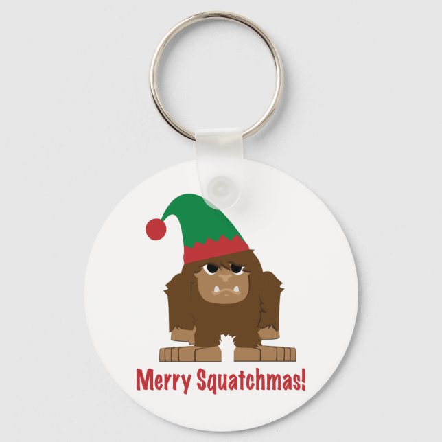God Squatchjul! Nyckelring (Framsida)