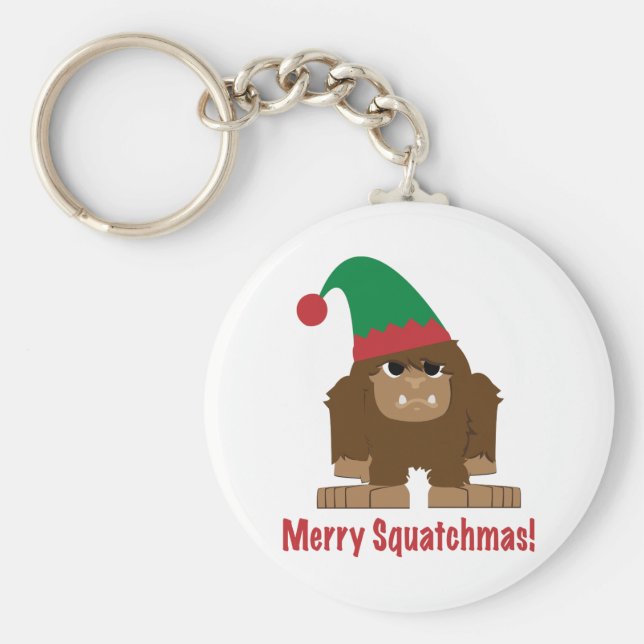 God Squatchjul! Nyckelring (Framsidan)