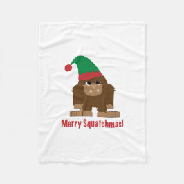God Squatchmas! Fleecefilt