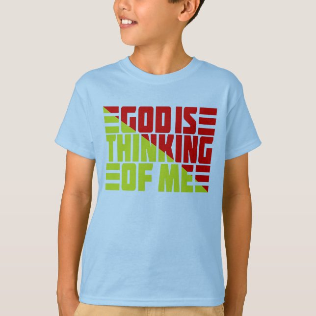 GOD TÄNKER PÅ MIG T SHIRT (Framsida)