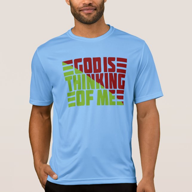 GOD TÄNKER PÅ MIG T SHIRT (Framsida)