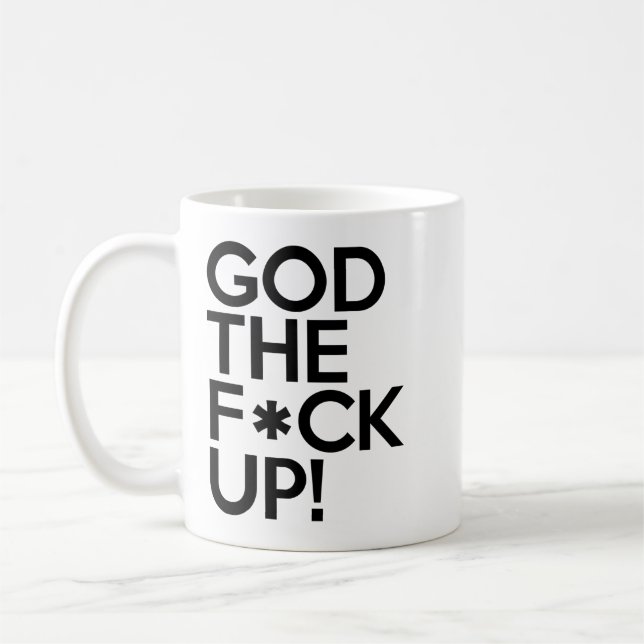 GOD THE F-Up - Odyssey of Ascension Mugg - 2 (Vänster)