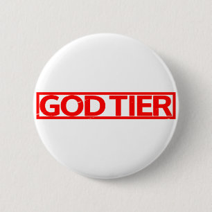 God Tier Frimärke Knapp