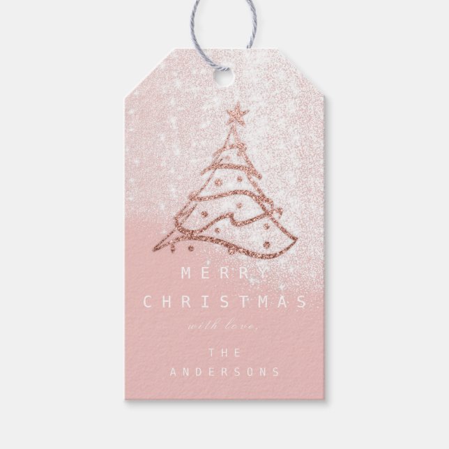 God till Helgdag jul i Namn, Snö Ro Spark Presentetikett (Framsidan)