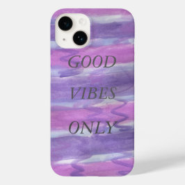 God Vibes Endast Lila iphone case