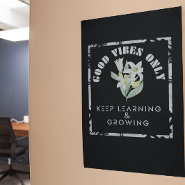 God Vibes-inlärning och utvecklingsdesign med enda Poster