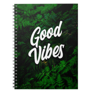 God Vibes naturinspirerad Anteckningsbok