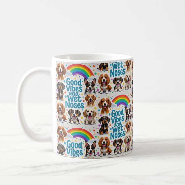 God Vibes och Blöt Neses Speldoodlar Kaffemugg (Vänster)