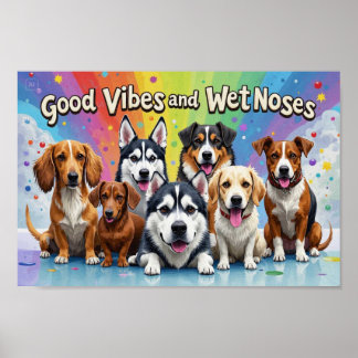 God Vibes och Blöt Neses Speldoodlar Poster