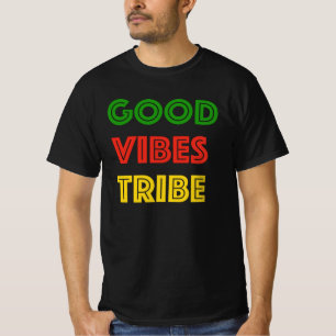 God Vibes Tribe Irie Rasta Reggae Good Vibes Endas T Shirt