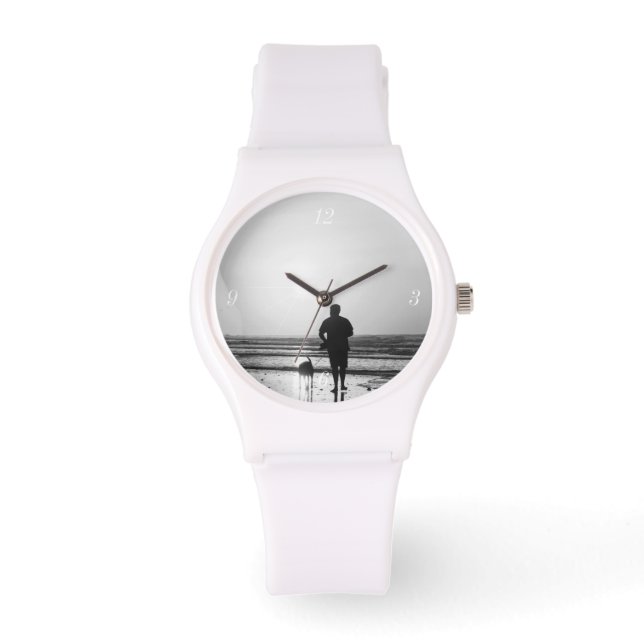 God Walk Grayscale Armbandsur (Framsida)
