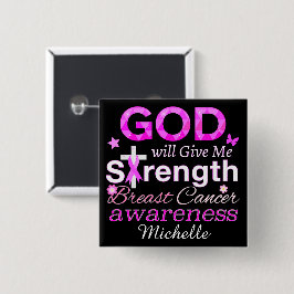 GOD Will Ge Me Strength Knapp