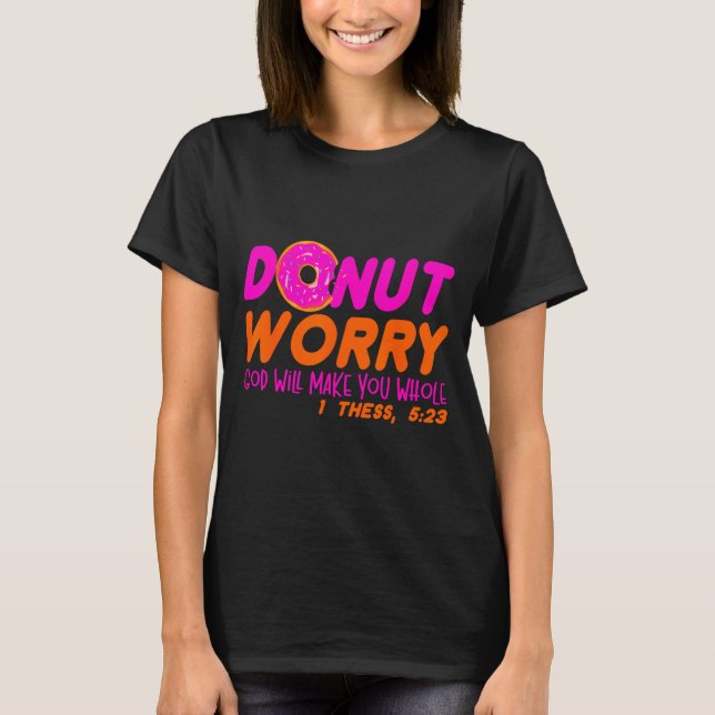 God Will Make You Whole Funny Men Women Jesus Doug T Shirt (Framsida)