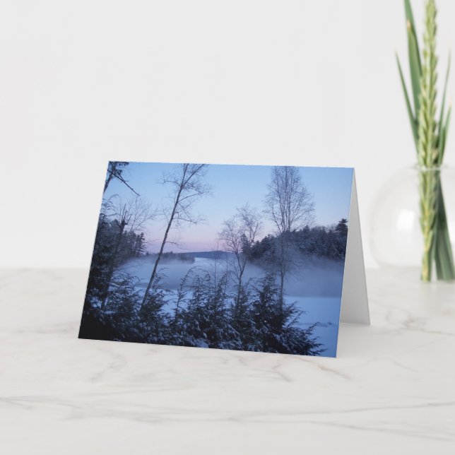 God Winter Fog Kort (Framsida)