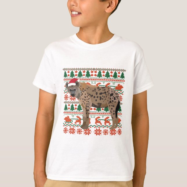 God Zoo Hyena T Shirt (Framsida)
