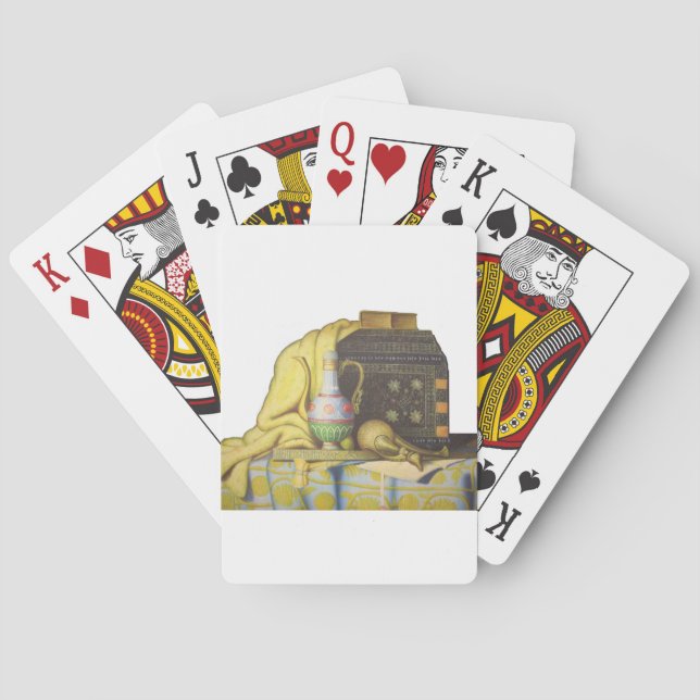 Goda egyptiska artefakter: Pharaohernas hemlighete Spelkort (Baksidan)