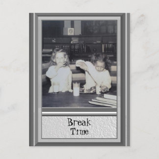 Goda gamla dagar vykort