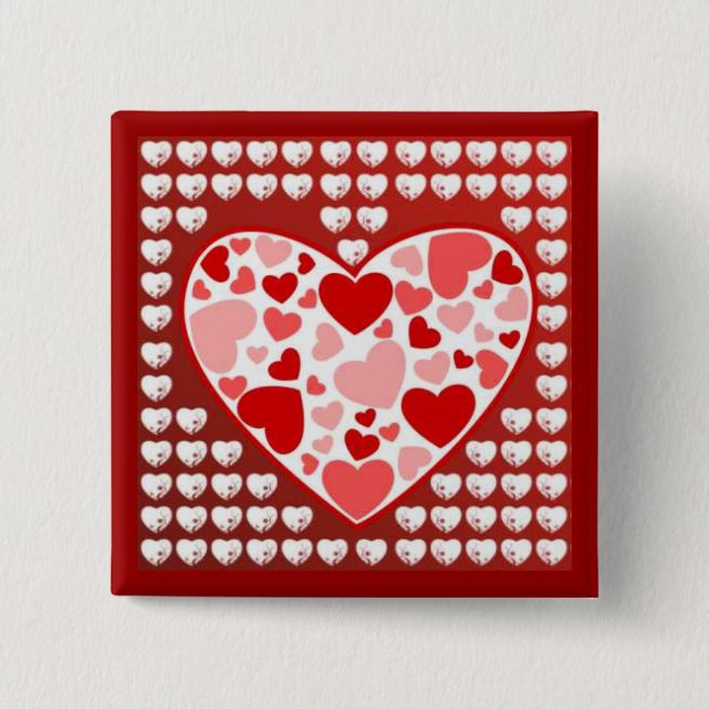 Goda hjärtan knapp (Framsida)