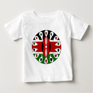 Goda hörningar Kenya: Flagga Art Motif Tröja