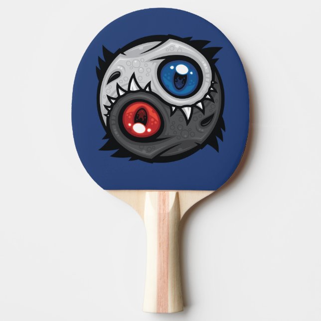 Goda och onda drakar Yin Yang Pingisracket (Framsidan)